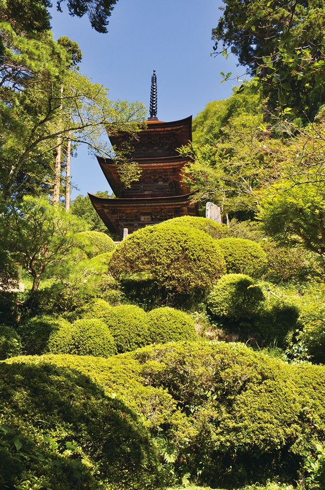 国宝 大法寺三重塔